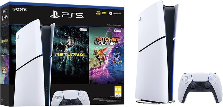 PlayStation®5 (Modelo Slim) - Pack con 2 Juegos - Digital