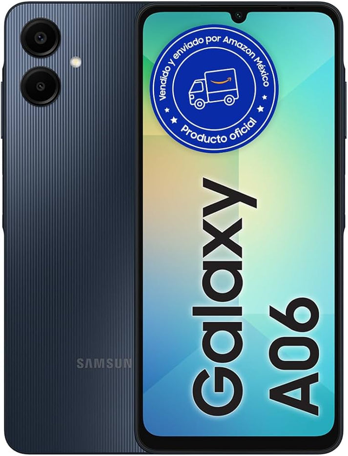 SAMSUNG Galaxy A06 Negro 4GB RAM 64GB, Nacional con Garantía